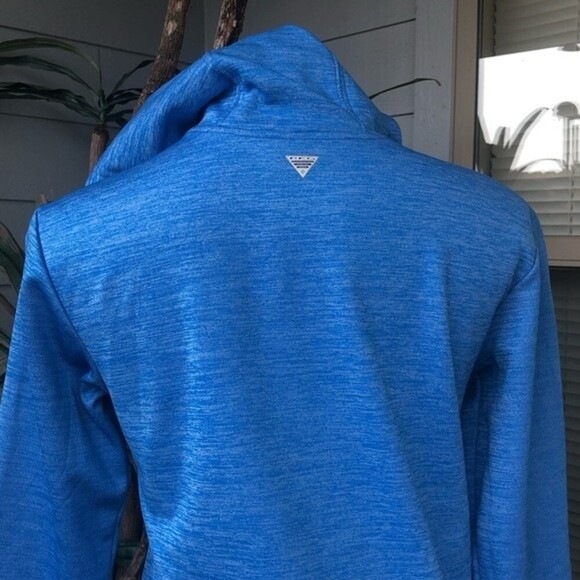 Columbia Women’s PFG Triangle Hoodie - Blue XS - Picture 6 of 9